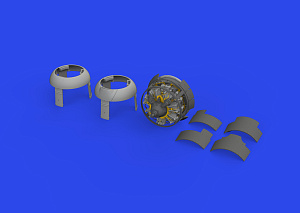 Дополнения из смолы 1/48 Grumman F4F-3 Wildcat engine late (для модели Eduard kits)