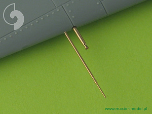 Дополнения из латуни 1/72 Fw 190A-2/A-3/A-4/A-5 Focke-Wulf. Пушечные и пулеметные стволы,трубка Пито