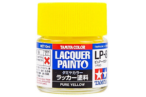 Краска лаковая LP-8 Pure Yellow (Tamiya) (10ml)