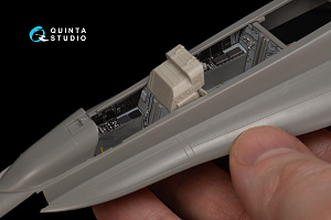 3D Декаль интерьера кабины со смоляными деталями F/A-18D Late (Kinetic)