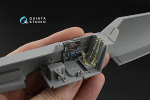 3D Декаль интерьера кабины Bf 109F2/F4 (Hasegawa)