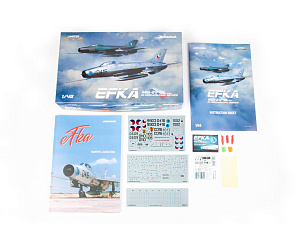Сборная модель 1/48 Микоян МиГ-21Ф-13 (EFKA) (Limited edition) (Eduard kits)