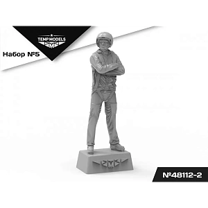 Дополнения из смолы 1/48 Пилоты ВКС РФ (ПСО). НАБОР №5-2 (Temp Models)