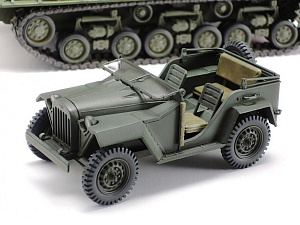 Сборная модель 1/35 Американский средний танк M4A3E8 Sherman"Easy Eight" (Tamiya)