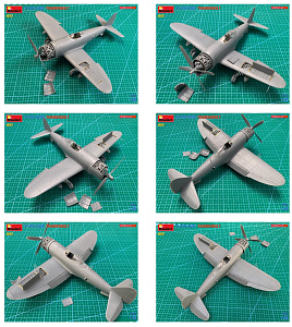 Сборная модель 1/48 Republic P-47D -25RE Thunderbolt ADVANCED KIT (Mini Art)