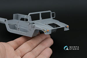 3D Декаль интерьера кабины для семейства Humvee (ICM)