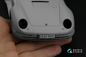3D Декаль интерьера кабины Porsche 959 (Tamiya)