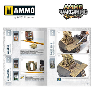 Набор для создания эффектов AMMO WARGAMING UNIVERSE 06 -Weathering Combat Vehicles (Ammo Mig)