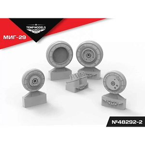Дополнения из смолы 1/48 Колеса шасси МиГ-29 3D (Temp Models)
