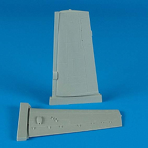 Additions (3D resin printing) 1/72 Grumman F4F-3 Wildcat wing conversion (designed to be used with Hasegawa kits) 