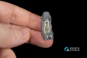 3D Декаль интерьера кабины Су-27УБ (для модели GWH)