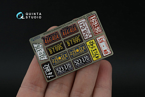 Автомобильные номера США, юго-восточные штаты, 1940-1950 (для всех моделей) (на метал. основании)