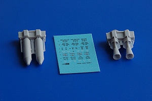 Дополнения из смолы 1/72 РБК-250 ПТАБ-2,5 разовая бомбовая кассета (Advanced Modeling)