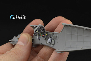 3D Декаль интерьера кабины Bf 109E-3/4 (HobbyBoss)