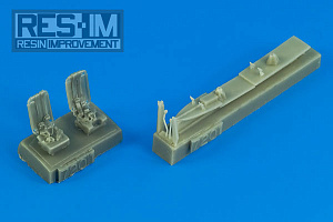 Дополнения из смолы 1/72 LET L-13 Blanik - набор кабины пилота (для модели AZ Model)