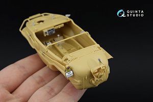 3D Декаль интерьера кабины Schwimmwagen Type 166 (Tamiya) (с 3D-печатными деталями)