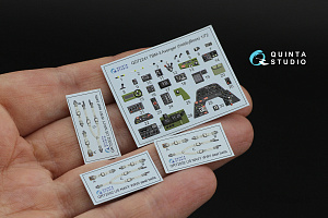 3D Декаль интерьера кабины TBM-3 Avenger (HobbyBoss)