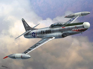 Сборная модель 1/72 Lockheed F-94B Starfire (Sword)