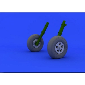 Дополнения из смолы 1/32 Колеса Supermarine Spitfire Mk.IIa (утяж.шина) ( для Revell)