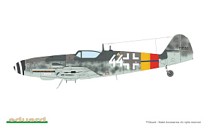 Сборная модель 1/72 Messerschmitt Bf-109G-10 ERLA The ProfiPACK edition  (Eduard kits)