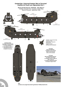 Декаль 1/72 Operation Enduring Freedom 'Coalition Air Power over Afghanistan Part 1 (AGM)