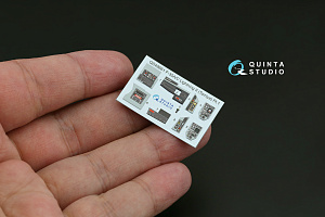 3D Декаль интерьера кабины F-35A/F-35C Lightning II (Tamiya)