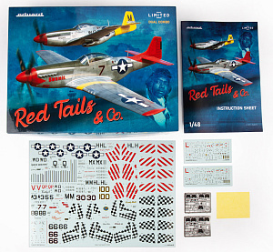 Сборная модель 1/48 RED TAILS & Co. DUAL COMBO (Eduard kits)