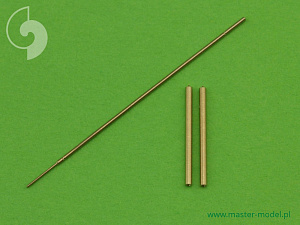 Дополнения из латуни 1/72 Me 163B-0 Messerschmitt, Komet. Пушечные стволы и трубка Пито