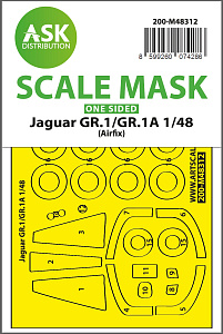 Окрасочная маска 1/48 BAC/SEPECAT Jaguar GR.1/GR.1A (внешняя) (для Airfix) (Art Scale)