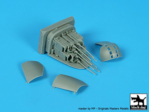Дополнения из смолы 1/48 Носовые пулемёты Douglas B-26K (для модели ICM)