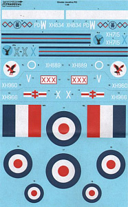 Декаль 1/48 Gloster Javelin FAW Mk.9 Part 2 (5) (Xtradecal)