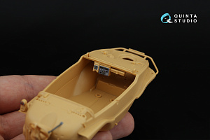 3D Декаль интерьера кабины Schwimmwagen Type 166 (Tamiya) (малая версия)