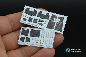 3D Декаль интерьера кабины F-22 Raptor (Hasegawa)