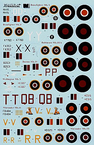 Декаль 1/72 Mediterranean Twins (7) (Xtradecal)