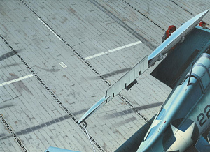 Основание для диорам 1/48 Палуба авианосца ВМС США (Eduard kits)