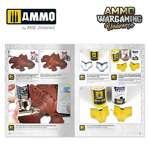 Набор для создания эффектов AMMO WARGAMING UNIVERSE 03 -Weathering Combat Armour (Ammo Mig)