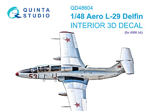 3D Декаль интерьера кабины L-29 Delfin (AMK)