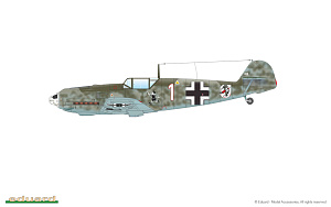 Сборная модель 1/48 ADLERANGRIFF (DOUBLE kit) Messerschmitt Bf-109E (Eduard kits)