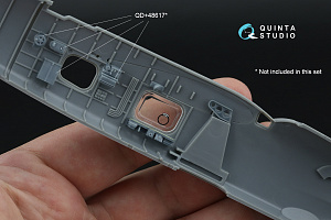 3D Декаль интерьера кабины Наблюдателя Fairey Barracuda (Trumpeter) (с 3D-печатными деталями)