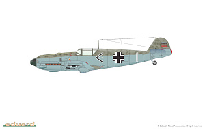 Сборная модель 1/48 ADLERANGRIFF (DOUBLE kit) Messerschmitt Bf-109E (Eduard kits)
