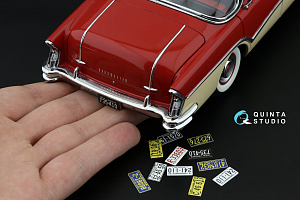 Автомобильные номера США, юго-восточные штаты, 1950-1960 (для всех моделей) (на метал. основании) ч2