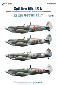 Декаль 1/48 Spitfire Mk. IX E в советском небе. Часть I (Colibri Decals)