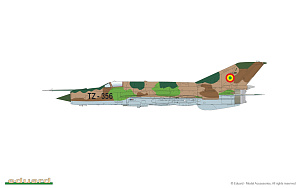 Сборная модель 1/72 МиГ-21МФ перехватчик (Profipack edition) (Eduard kits)