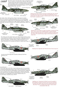 Декаль 1/32 Messerschmitt Me-262B-1a (5) (Xtradecal)