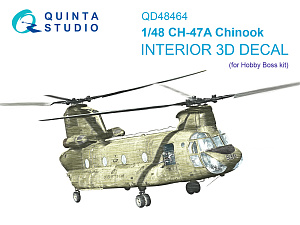 3D Декаль интерьера кабины CH-47A (HobbyBoss)