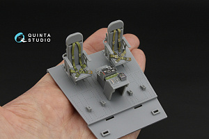 3D Декаль интерьера кабины B-24D/B-24J Liberator: отсек пилотов (Hobby Boss)