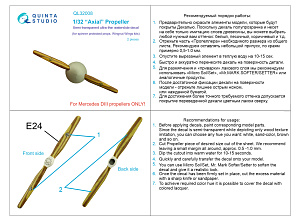 Деревянные пропеллеры Axial (Wingnut Wings)