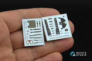 3D Декаль интерьера кабины F-8J Crusader (Hasegawa/Hobby 2000)