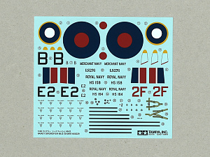 Сборная модель 1/48 Fairey Swordfish Mk.II wheels (Tamiya)
