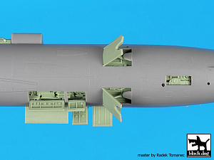 Дополнения из смолы 1/48 Sukhoi Su-17/Su-22 Big set (designed to be used with Hobby Boss kits) 